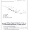 MBRP Armor Plus 3 Inch Cat-Back Exhaust T409 4 Inch Tip For 16–23 Toyota Tacoma 3.5L