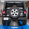 MBRP Armor Lite 2.5 Inch Cat-Back Exhaust Turn Down Tip For 18-25 Jeep Wrangler JL