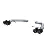 MBRP Armor Pro 2.5 Inch Dual Axle-Back Exhaust Quad CF Tips For 14–17 Audi SQ5 3.0T