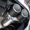 MBRP Armor Pro 2.5 Inch Dual Axle-Back Exhaust Quad CF Tips For 14–17 Audi SQ5 3.0T