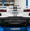 MBRP Armor Pro 3in Cat-Back Exhaust w/ 4.5" CF Tips For 20–25 Chevy Corvette C8