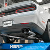MBRP Armor Lite Cat-Back Race Exhaust Quad 4" Tip For 2015-2016 Dodge Challenger R/T