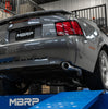 MBRP Armor Lite 2.5 Inch Cat-Back Exhaust w/ Blk Tips For 99–04 Ford Mustang GT 4.6L