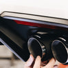 MBRP Armor Pro 3 Inch Cat-Back Quad Active Exhaust CF Tips For 18-23 Ford Mustang 2.3L