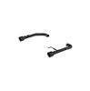 MBRP Armor BLK 2.5 Inch Axle-Back Exhaust Dual 4.5 Inch Tips For 15-23 Ford Mustang 2.3L