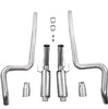 MBRP Armor Plus 3 Inch Cat-Back Dual Rear Exhaust For 11–14 Ford Mustang GT 5.0L