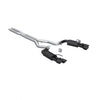 MBRP 3" Street Profile Cat-Back Exhaust W Quad Black Tips For 2024-2025 Mustang GT 5.0