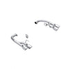 MBRP 2.5" Aluminized Steel Dual Split W/ Quad Tips For 2024-2025 Ford Mustang GT 5.0L