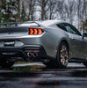 MBRP 3" Race Profile Cat-Back Dual Split Quad Carbon Tips For 2024-2025 Mustang GT 5.0