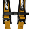 PRP 4.2 Gold 4-Point Adjustable Latch & Link UTV Harness with 2" Belts & Sewn-In Pads