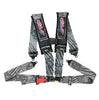 PRP 4.3 New Glory 4-Point Adjustable Latch & Link UTV Harness with 3" Belts & Sewn-In Pads