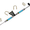Superlift High Clearance Dual Steering Stabilizer Kit - SL SS Bilstein (Gas)-07-18 Jeep JK 92105
