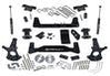Superlift 6.5" Lift Kit-14-16 Silv/Sierra 1500 4WD w OE Cast Stl Ctrl Arms w SL Rr Shcks K160