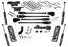 Superlift 4" 4-Link Lift Kit - 17-22 F-250/F-350 4WD - Diesel - w/ SL Shocks K166