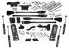 Superlift 6" Lift Kit - 11-16 F-250/F-350 4WD - Diesel - w/ 4-Link Conversion & SL Shocks K237