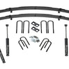 Superlift 4" Lift Kit - 73-91 Blazer/Jimmy/Suburban 1/2 Ton 4WD - Rr Block Kit wSL Shks K417