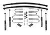 Superlift 2.5" Lift Kit - 73-91 GM 3/4 Ton 4WD - Rr Block Kit w/ SL Shocks K434