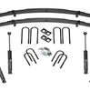 Superlift 4" Lift Kit - 73-88 GM 3/4 Ton PU 4WD - Rr Block Kit w/ SL Shocks K436