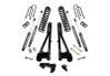 Superlift 4" Lift Kit - 08-10 F250/F350 4WD - Dsl w/ Replacement Radius Arms w/ Bil Shocks K981B