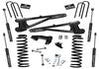 Superlift 4" Lift Kit - 11-16 F250/F350 4WD - Dsl w/ Replacement Radius Arms w/ SL Shocks K987