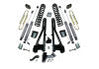 Superlift 6" Lift Kit - 11-16 F250/F350 4WD - Dsl w/ Replacement Radius Arms w/ Bil Shocks K989B