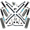 Superlift 4" Lift Kit - 07-18 Wrangler JK - 4-door - w/ Reflex Ctrl Arms & Bilstein Shocks K997B