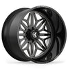 KG1 Forged Snow Gloss Black Milled 26X16