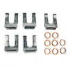 DmaxStore Stainless Steel Brake Lines, 2001-2007 LB7/LLY/LBZ Single Rear Wheel