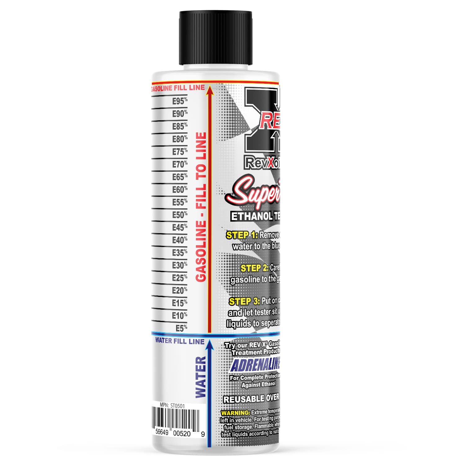REV-X Super Tester - Ethanol Gasoline Testing Kit