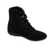 Simpson Racing Hightop Shoes- Satin Suede Toe - Classic Style - Black - Size: 6