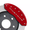 MGP Red Caliper Covers Front & Rear Set For 2015-2023 Ford Mustang
