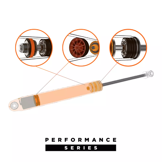 FOX 2.0 Performance IFP Coilovers Front & Rear For 07-20 Silverado