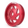 Perrin Performance Red Lightweight Crank Pulley For 02-14 WRX /04-20 STI /Legacy