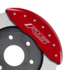 MGP Red Caliper Covers Front & Rear Set RS For 2021-2023 Chevrolet Blazer