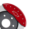MGP Red Caliper Covers Front & Rear Set For 19-24 Chevrolet Silverado Tahoe