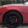 MGP Red Caliper Covers Front & Rear Set For 2016-2023 Chevrolet Camaro 2.0L 3.6L