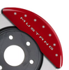 MGP Red Caliper Covers Front & Rear Set For 2015-2023 Ford Mustang GT