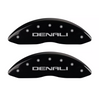 MGP Black Caliper Covers Front & Rear Set For 2015-2020 GMC Yukon Denali