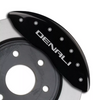 MGP Black Caliper Covers Front & Rear Set For 2015-2020 GMC Yukon Denali