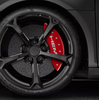 MGP Red Caliper Covers Front & Rear Set Hemi Logo For 2019-2025 Ram 1500
