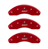 MGP Red Caliper Covers Front & Rear Set For 2015-2023 Polaris Slingshot