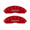 MGP Red Caliper Covers Front & Rear Set Lightning For 1999-2004 Ford F-150