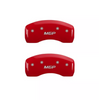 MGP Red Caliper Covers Front & Rear Set For 2010-2017 Mercedes-Benz C250 E350