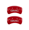 MGP Red Caliper Covers Front & Rear Set For 2017-2020 GMC Acadia