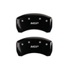 MGP Black Caliper Covers Front & Rear Set For 07-11 Toyota Camry / 08-11 Avalon