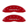 MGP Red Caliper Covers Set For 2007-2014 GMC Yukon/Sierra 1500/Yukon XL 1500