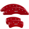 MGP Red Caliper Covers For 2010-2016 BMW 550i/740i/740Li/750i/750Li/760Li/B7