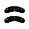 MGP Red Caliper Covers Set Bar & Pony Logo For 2015-2023 Ford Mustang 2.3L/3.7L