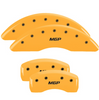 MGP Yellow Caliper Covers Set For 10-19 Jaguar XF/XJ/XK/XKR-S 5.0 3.0