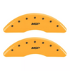 MGP Yellow Caliper Covers Set For 10-19 Jaguar XF/XJ/XK/XKR-S 5.0 3.0